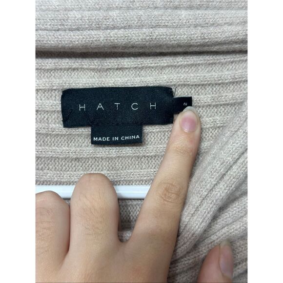 HATCH Kendall Merino Wool Blend High Neck Sweater Dress Maternity Women's - Picture 4 of 9